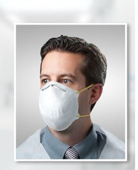 Tronex Healthcare Industries Particulate Respirator Mask N95 Cone Earloops One Size Fits Most White - 536N95C