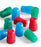 Cardinal Tube Closure Polyethylene Blue 12 / 13 mm For Test Tubes, Round Cuvettes and Centrifuge Tubes NonSterile - CHPCFYL