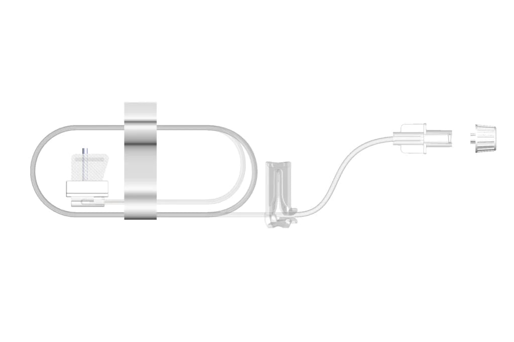 SAF-Q - Subcutaneous Infusion Set 27 Gauge 9 mm 36 Inch Tubing Without Port - SAF-Q-109-G27
