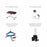 DJO ACCESSORY PACKAGE, TRACTION IMPERIAL BLU - 6874-1