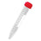 US Plastic Corp. Globe Scientific 15mL Polystyrene General Purpose Centrifuge Tubes with Caps Case of 500 - 6268
