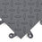 US Plastic Corp. Wearwell, Inc Charcoal Gray Diamond Plate ErgoDeck Safety System- 590.78X18X18CH