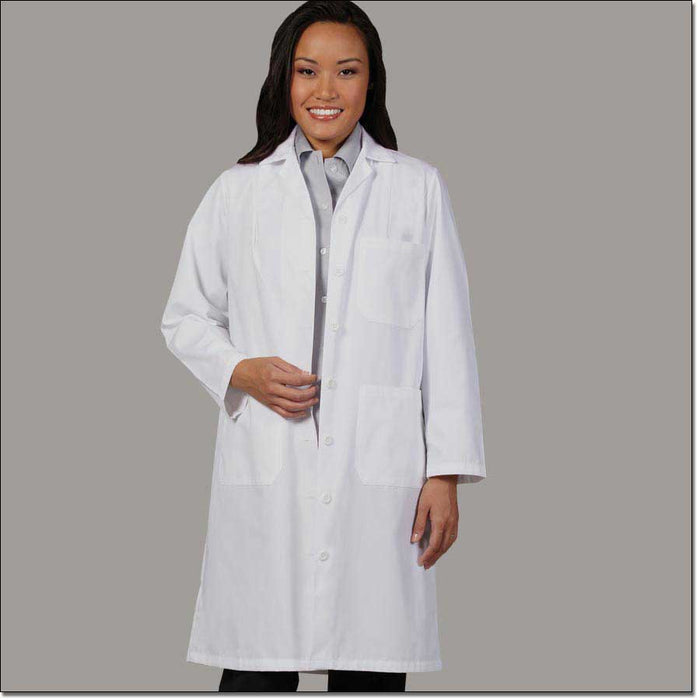 Full Length Lab Coat White