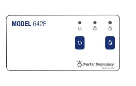 Drucker Front Panel Label For 642E Centrifuge - 7724040