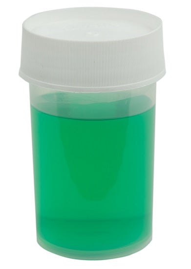 Straight-sided Round Jar with Cap
