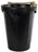 US Plastic Corp. Fortex-Fortiflex 10 Quart Heavy Duty Neoprene Rubber Tall Pail with Brass Handle-2104201 TA4110L