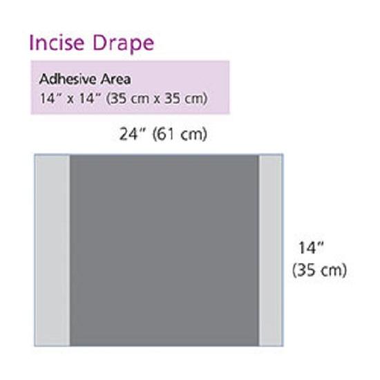 Cardinal Surgical Drape Medium Incise Drape - D1040
