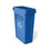 Saalfeld Redistribution Slim Jim Recycling Container 23 Gallon Rectangular Blue LLDPE Open Top - FG354007BL