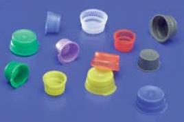 Cardinal Ezee-topper Tube Cap Polyethylene Snap Cap Red For 13 mm Tubes - 1270019501-