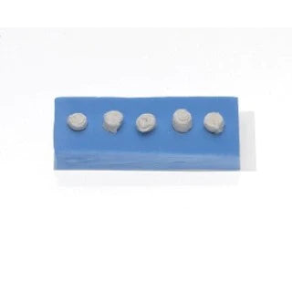 Derma Sciences - Surgical Kittner Sponge X-Ray Detectable Gauze 9/16 X 1/4 Inch 5 Count Count Holder Sterile - 10533