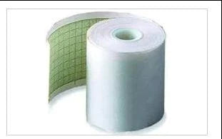 Print Media - Diagnostic Recording Paper Thermal Paper 210 X 280 mm Z-Fold Red Grid - 2947455