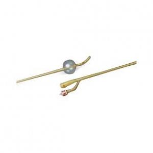 Bard Bardex Lubricath Foley Catheter 2-Way Carson Model 30 cc Balloon 20 Fr. Hydrophilic Polymer Coated Latex - 0100L20