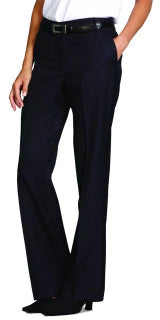 Crawford - Dress Pants Flat Front Size 4 Navy Blue Female - 20501-SZ4