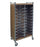 Omnimed 264562-BG BG Cabinet Style Flat Storage Rack, 20 Chart Capacity, 10 Tier