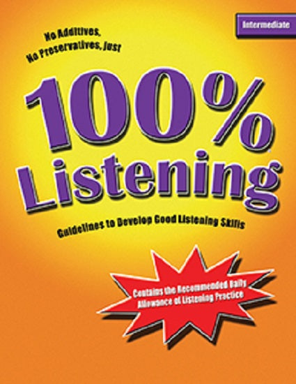 Pro-ed 100% Listening Intermediate by LinguiSystems - 31010