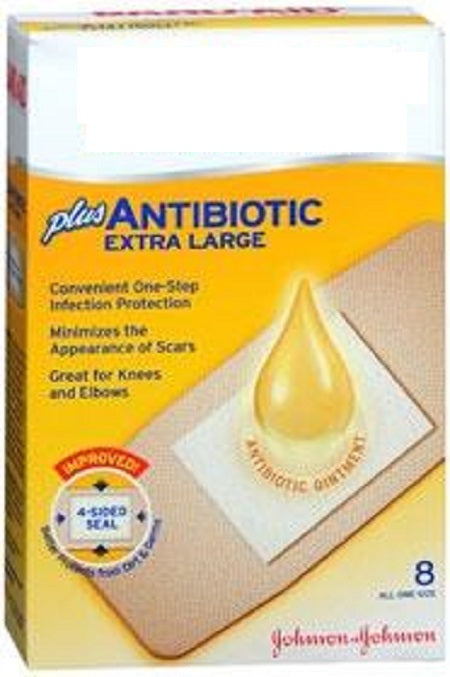 J & J Sales Band-Aid Adhesive Strip 1-3/4 X 4 Inch Plastic Rectangle Tan Sterile - 38137005567