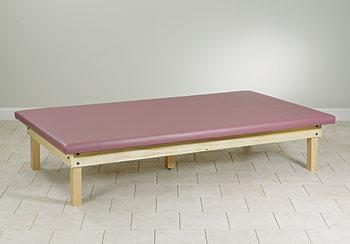 Clinton Industries TABLE, MAT PLATFORM UPHOLSTERED BLK 5'X7' - 260-57-3BK
