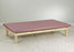 Clinton Industries TABLE, MAT PLATFORM UPHOLSTERED BLK 5'X7' - 260-57-3BK