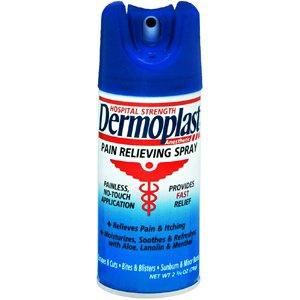 Emerson Healthcare Dermoplast Pain Relieving Topical Pain Relief 20% - 0.5% Strength Benzocaine / Menthol Spray 2 oz. - 80-6802