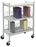 Chart Racks Wired Dividers Light Grey