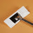 Contec EasyReach - Cleanroom Wet Mop Pad Bound Edge White Polyester Disposable - 18275