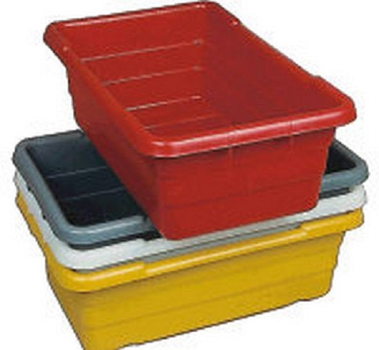 Stacking Poly Box US Plastic Corp. ToteAll 2000 Cross Stack/Nesting Poly Box — Serfinity ...