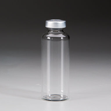 Sterile Empty Vials, Clear, 30mL-10 Per Pack