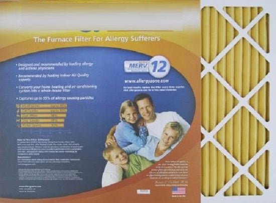 Allergy Zone AllergyZone Furnace Filter - AZ20201