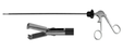 Elmed Style B: Rotatable One-Piece Instrument with Flush Port - Cobra Grasper Double-Action, 10mm Jaw