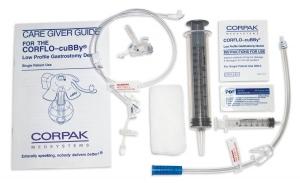 CORFLO-cuBBy - Low Profile Gastrostomy Device Kit 20 Fr. 2.5 cm Tube Silicone Sterile - 35-2025