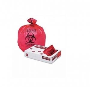 Cardinal - Specimen Transport Bag with Document Pouch 6 X 9 Inch Zip Closure Biohazard Symbol / Storage Instructions NonSterile - CH6X9BLUEF