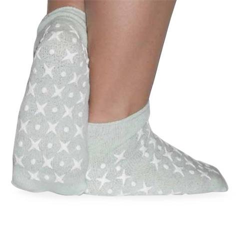 Alba Healthcare SOCK, SAFETY ESSENTIAL STEPS DBL TREAD ADLT BLU LG (48PR/CS) - ES105