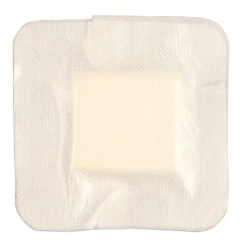 DynaFoam - Foam Dressing 4 X 4 Inch Square Non-Adhesive with Border Sterile - 3037