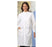 Fashion Seal Uniforms - Lab Coat Ceil Blue Small Knee Length Reusable - 6404-S