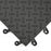 US Plastic Corp. Wearwell, Inc Black Diamond Plate ErgoDeck Safety System-590.78X18X18BK