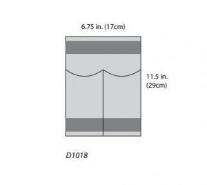 Cardinal POUCH, INSTR STRLZ (10/CS) - D1018L