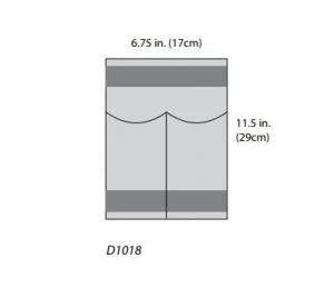 Cardinal Health - Instrument Pouch 6-3/4 X 11-1/2 Inch, Sterile - D1018L
