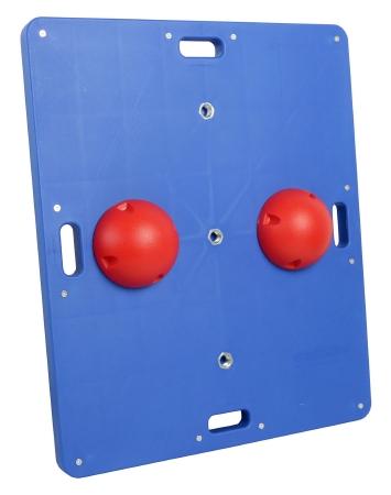 Fabrication Enterprises BOARD, BALANCE ROCKER RED 15"X18"X1.5" - 48122