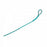 Covidien V-Loc PBT Wound Closure Device Suture with Needle Nonabsorbable Uncoated Blue Suture Barbed Monofilament Polybutester Size 1 18 Inch Suture 1-Needle 37 mm Length 1/2 Circle Taper Point Needle - VLOCN0327