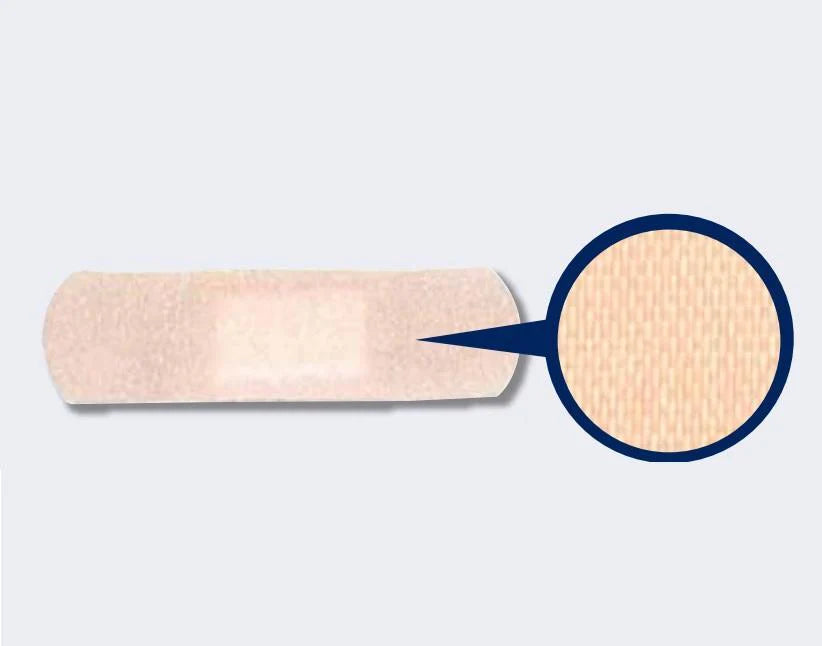 Caliber - Adhesive Strip 3/4 X 3 Inch Fabric Rectangle Tan Sterile - 7605
