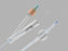 Cook Medical CATHETER, FOLEY UNIV 2-WAY SILOPEN TIP 8FR VOL 3ML (12/BX) - G17200