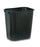 Saalfeld Redistribution CAN, TRASH RECTANGLE BLK 7GL (12/CS) - FG295600BLA
