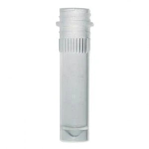 Cardinal - Microcentrifuge Tube Skirted Bottom Plain 2 mL Without Color Coding Screw Cap Polypropylene Tube - C1300-82