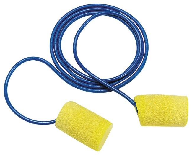 3M E-A-R Classic - Ear Plugs Corded One Size Fits Most Blue / Yellow - 173802