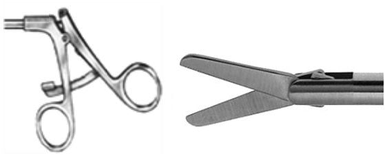 Elmed Traditional 5mm Laparoscopic Instruments - Metzenbaum Scissors, Curved