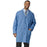 Fashion Seal Uniforms - Lab Coat Pewter Large Knee Length Reusable - 3303- L