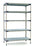 Metro Crash Max 4 4-Shelf and 5-Shelf Plastic Industrial Shelving Starter Units