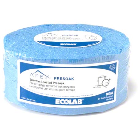 Apex Presoak - Dish Detergent 4 lbs. Dispenser Refill Pack Solid Citrus Scent - 6110364