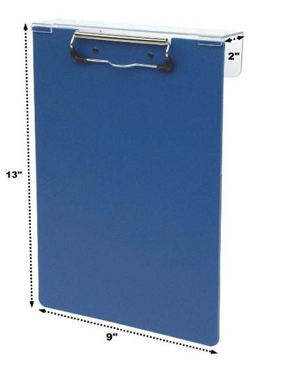 Over-The-Bed Poly Clipboards 