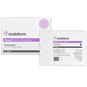 Endoform Antimicrobial - Silver Collagen Dressing 4 X 5 Inch Fenestrated Rectangle Sterile - 629314